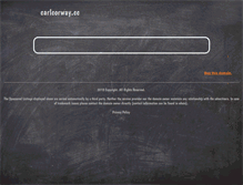 Tablet Screenshot of carlcorway.cc